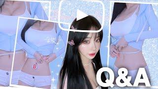 신전떡볶이 먹으면서 인스타 무물읽기 Q&A 수위 조절 실패 