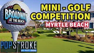 Tiger Woods - Pop Stroke in Myrtle Beach, SC! Revisited for an 18-Hole Golf Challenge Competition!