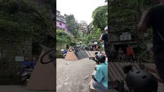 Redbull tlang ruam urban down hill #aizawl #mizoram