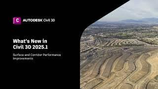 Surface and Corridor Enhancements | Civil 3D 2025.1