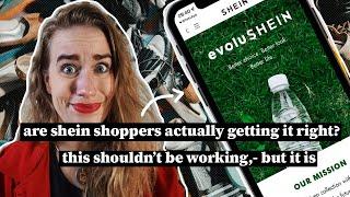 ARE SHEIN SHOPPERS ACTUALLY MORE SUSTAINABLE ? // this shouldn't be working, but it is