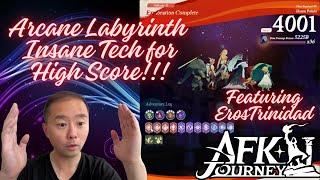 Insane Arcane Labyrinth Tech ft. ErosTrinidad [AFK Journey]