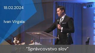 [18.02.2024] Ivan Virgala: Správcovstvo slov