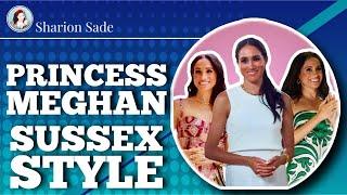 Meghan, The Epitome of Grace and Style in Colombia | Sussex Style