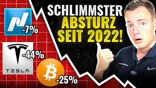 Der Markt fällt wie seit 2022 nicht mehr! Das solltest du tun