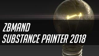 Substance painter 2018 with zbmand_#22 Lamp