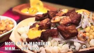 Mote con chicharron /comida quiteña / Quito a la Carta / Gastronomía Ecuador