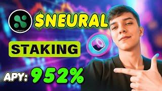 Earn Big with Staking NeuralAI  Stake NEURAL coin for 952% APR Today