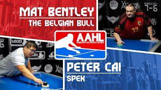 Peter Cai VS Mat Bentley | Full Game Highlights | Air Hockey Pro League 2024