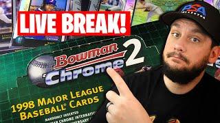 PSA COLLECTOR Box Breaks 1998 BOWMAN CHROME Baseball Box