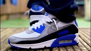 CLASSIC! NIKE AIR MAX 90 HYPER ROYAL on feet review