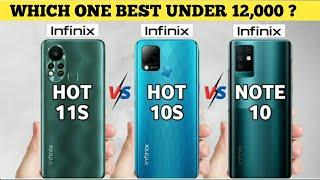 Infinix Hot 11s vs Infinix Hot 10s vs Infinix Note 10 | Deep Comparison | @ Techno Ruhez