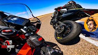 SMALL BIKE, BIG BATTLE! MaxWrist, MadMaxy & Saiyan420 GO TO WAR on Track!