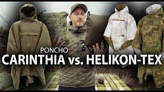 Carinthia Poncho System CPS vs. Helikon Tex Reversible Swagman Roll - Poncho Vergleich