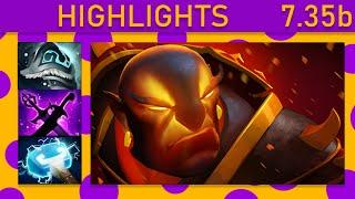 Gunnar Ember Spirit 25+ Kills! Mid Highlights 7.35b - Dota 2 Top MMR