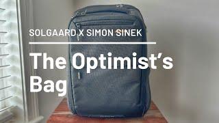 Solgaard x Simon Sinek "The Optimist’s Bag" Review - Ultimate Work Travel Pack?