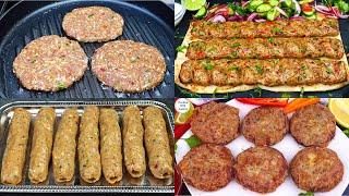 Chicken Seekh Kabab, New Turkish Kebab, Beef Cheese Patty Kebab, Aloo chicken Kebab / Cutlets, Adana