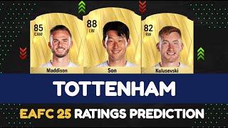 FC 25 | TOTTENHAM PLAYER RATINGS PREDICTION  | EA FC 25 | ft. Maddison, Son, Gray