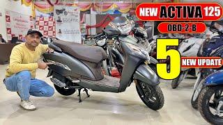 New Honda Activa 125 Digital OBD2 B Model Launch With 5 Update "Best 125cc Scooter In India"