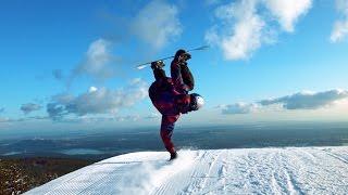 Mark McMorris and Seb Toots Shred Custom Built Terrain Park | Uncorked