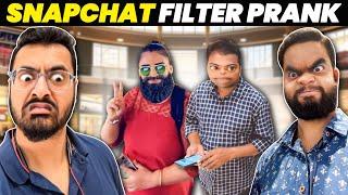 CLICKING SNAPCHAT FILTER SELFIES WITH STRANGERS | FUNNY REACTIONS | BECAUSE WHY NOT