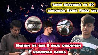 Hashim ne Raat 8 baje Champion  kabootar pakra 