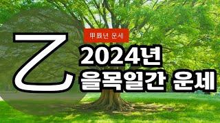 갑진년 2024년 을목일간 운세