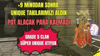 RİSE ONLİNE | UNIQUE TAKILARI ALDIK ÇULSUZ KALDIK ULAN | GRADE 5 CLAN GÜZEL UNIQUE TAKI ATIYOR!