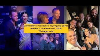 Kerem Bürsin reacted to the question posed to his mother at the GALA: ''Don't do this....