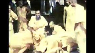 Swami Virajananda Dedication of Monks' Quarters at Belur Math in 1949 with Swami Abhayananda.