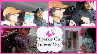 Sparkle On Forever Vlog: Trying Astronaut food and shopping haul!