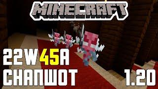 22w45a - НОВЫЙ СНАПШОT MINECRAFT 1.20