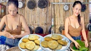 The Most Popular Khmer Traditional Cake| Nom Ko-Chhay Recipe