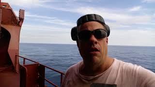 Container Ship Vlog #15 (Day at Sea on a Maersk Container Ship)