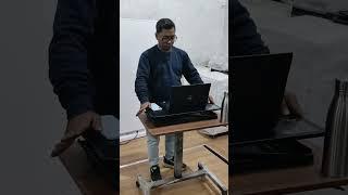 RIFE Height-adjustable Laptop Sit Stand Desk Converter #rifetechnologies #deskconverter #riser