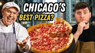 Rating Every DEEP DISH Pizza in Chicago (ft. Chef Leo Spizzirri)