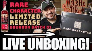 LIVE Unboxing! Rare Character Limited Release 01 Bourbon Review