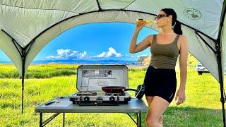 CAMPING and FISHING in the best spot in New Zealand!