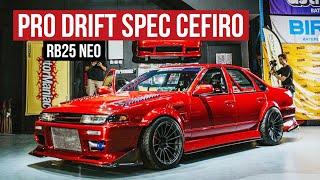 This A31 Cefiro Drift Car in Kuala Lumpur Makes Me Want a 4-Door Drift Car