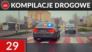 Wykroczenia, kolizje i niebezpieczne sytuacje na drogach - Kompilacje Drogowe #29