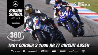 Troy Corser  S1000RR M 360° Onboard in TT Circuit Assen