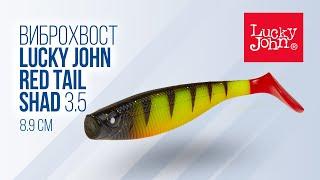 Как ловить на Lucky John Red Tail Shad — обзор силиконовой приманки для джига