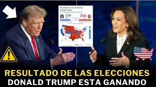 DONALD TRUMP GANA LA PRESIDENCIA RESULTADOS DE LAS ELECCIONES ESTADOS UNIDOS