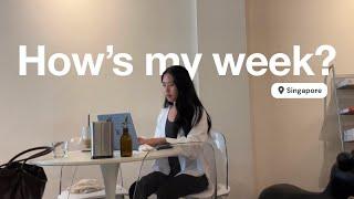 life in Singapore | a week in my life, working 9-6, cafe runs, shopping, pilates