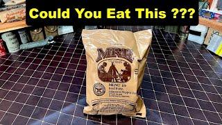 NEW US MRE REVIEW Jalepeno Pepper Jack Beef patty