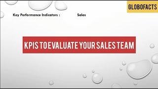 Sales Department KPIs : How do you monitor the effectiveness of sales department