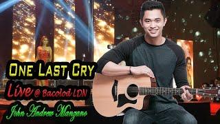 Very Amazing Voice of John Andrew Manzano singing One Last Cry by Brian Mcknight