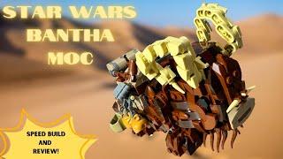 Star Wars Bantha MOC Speed-build and Review #starwarslego #lego #speedbuild