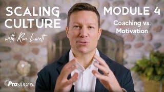 Coaching vs. Motivation