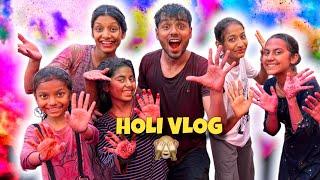 Holi Vlog 2024  Sabne Bhot Color Lgaya Best Holi Kheli Es Bar Toh ️